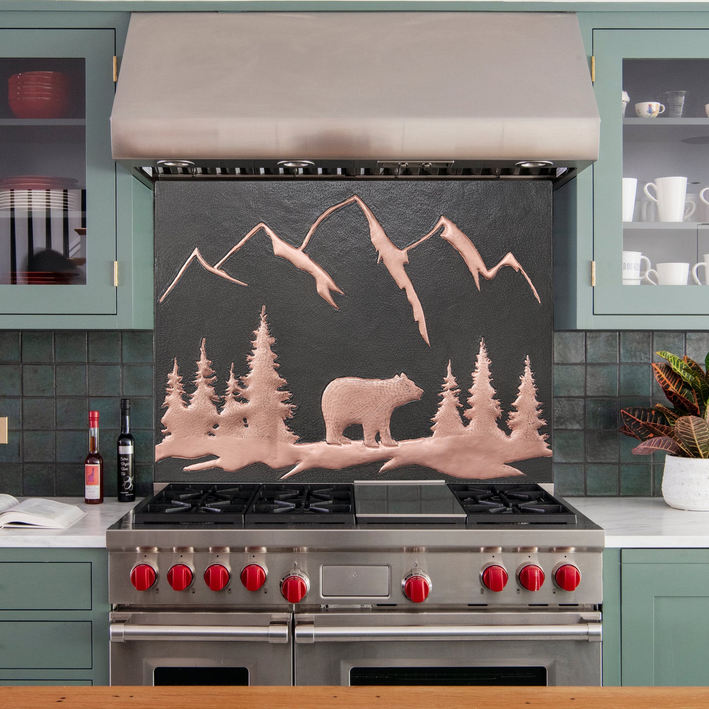 Black Bear Copper Backsplash