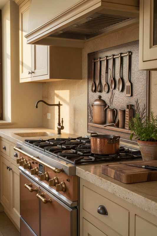 Kitchen Utensils - Tuscan villa kitchen