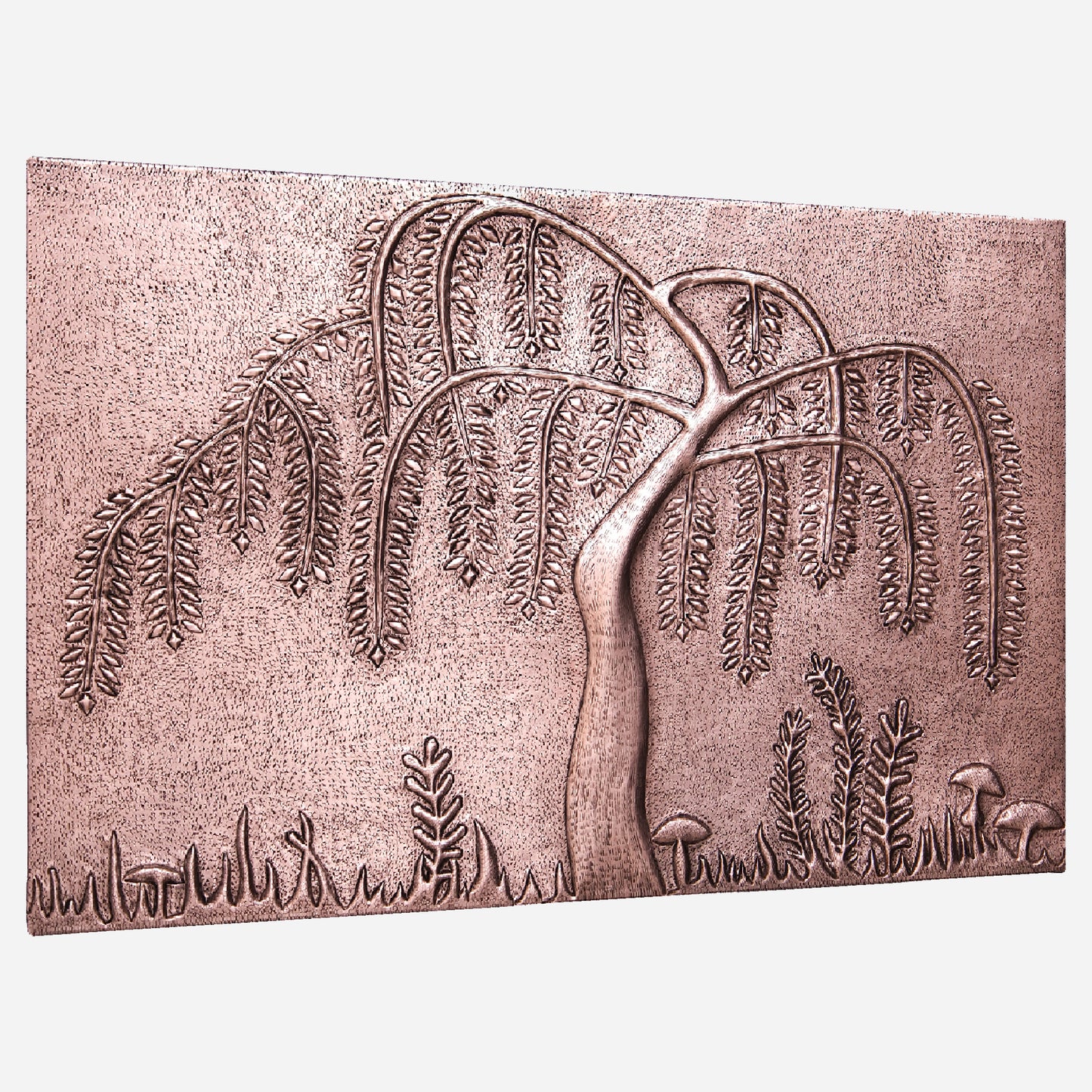 Willow Tree Copper Kitchen Backsplash - Natuross