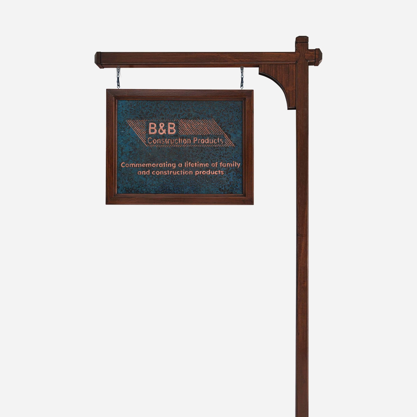 Single Post and Arm Sign - Natuross