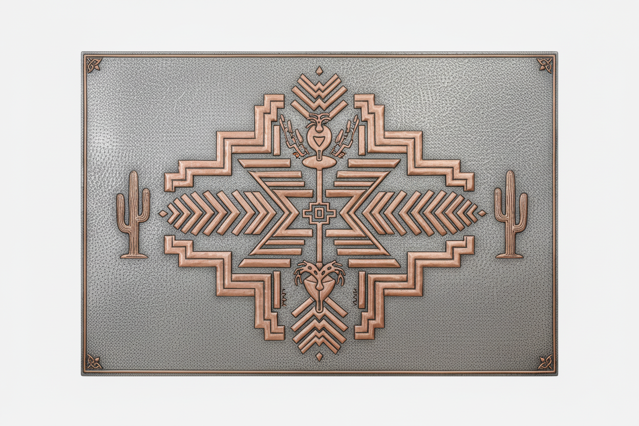 Southwestern Style Decorative Panel