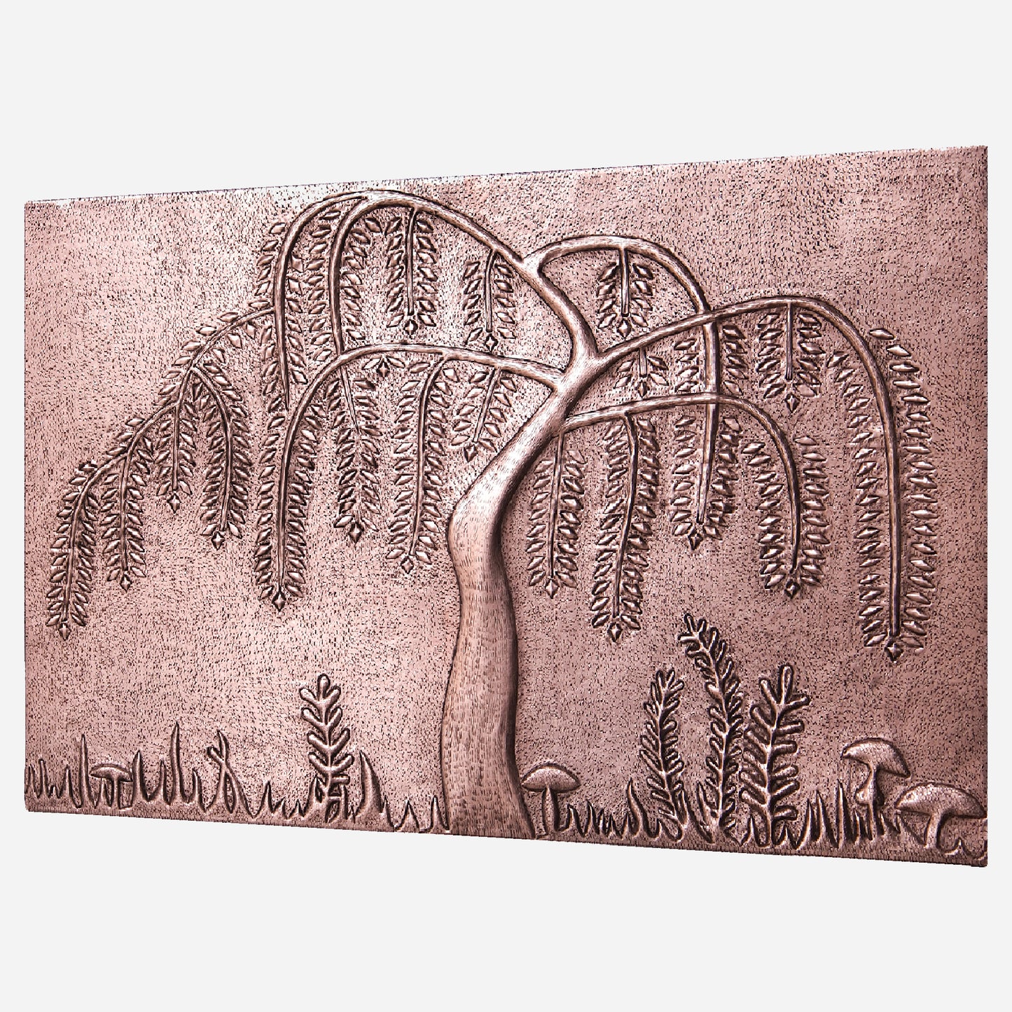 Willow Tree Copper Kitchen Backsplash - Natuross