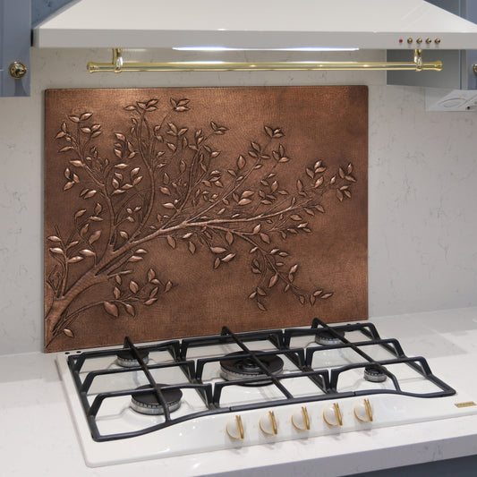 How to install a copper panel — three methods explained: adhesive mount, screw mount, and hanging wire