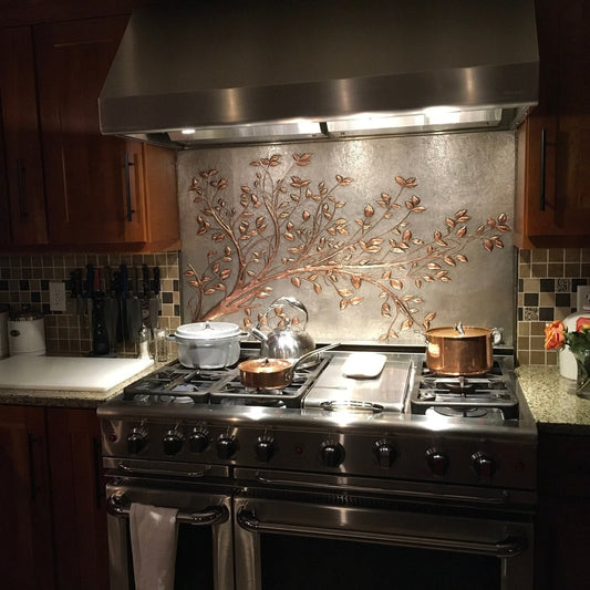 How to pick the perfect copper backsplash for your kitchen style — rustic, farmhouse, modern, luxury, and industrial