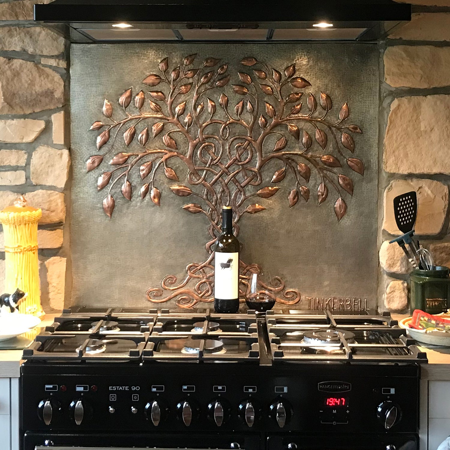 Copper Backsplash Tiles