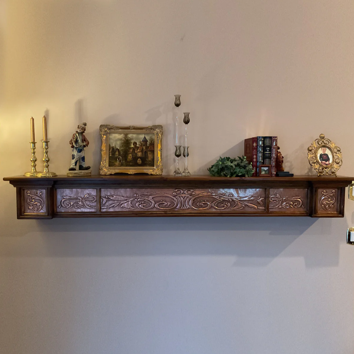 Copper Shelves