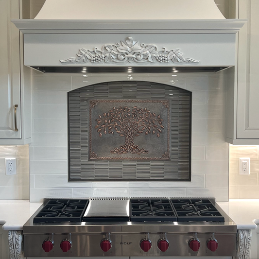 Kitchen Backsplash Tile Tree of Life