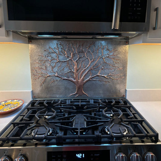 Tree of Life Kitchen Backsplash Tile