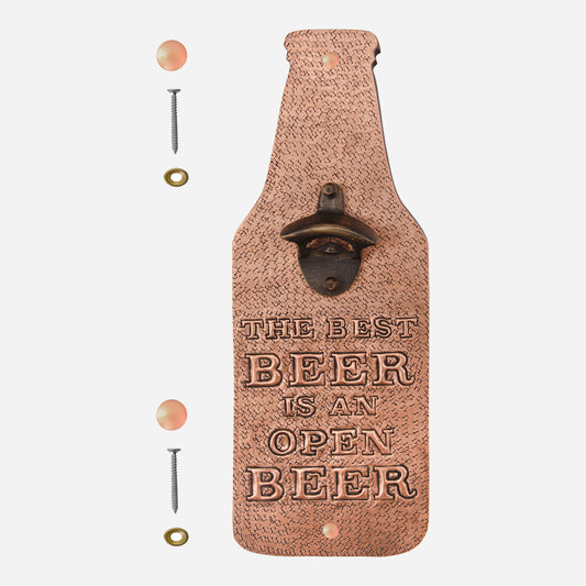 Wall Mounted Copper Bottle Opener