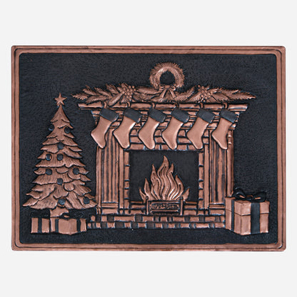 Christmas Copper Wall Art 11.8x15.7" Black - Natuross