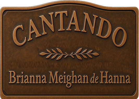 Natuross Horse Stall Name Plate