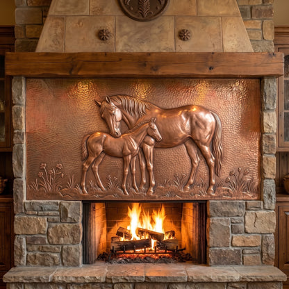 Horse Copper Wall Art — Portraits, Plaques & Signs
