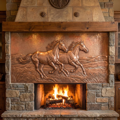 Horse Copper Wall Art — Portraits, Plaques & Signs