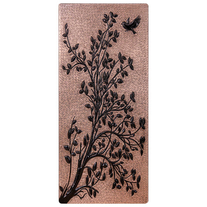 Copper & Black Tree Branches Backsplash | Bold Handmade Copper Kitchen Backsplash Panel - Natuross