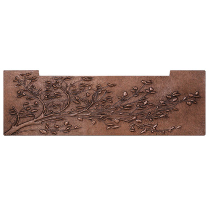 Copper Tree Branches Backsplash | Handmade Rustic Copper Kitchen Wall Art - Natuross