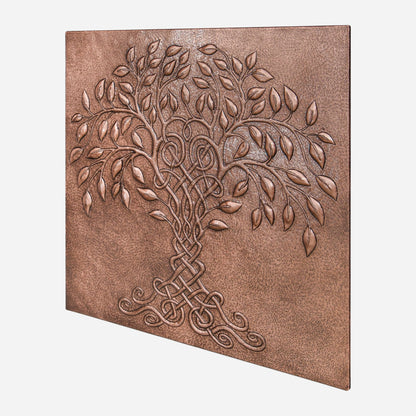 Tree of Life Kitchen Backsplash Tile - 24"x24" Copper - Natuross