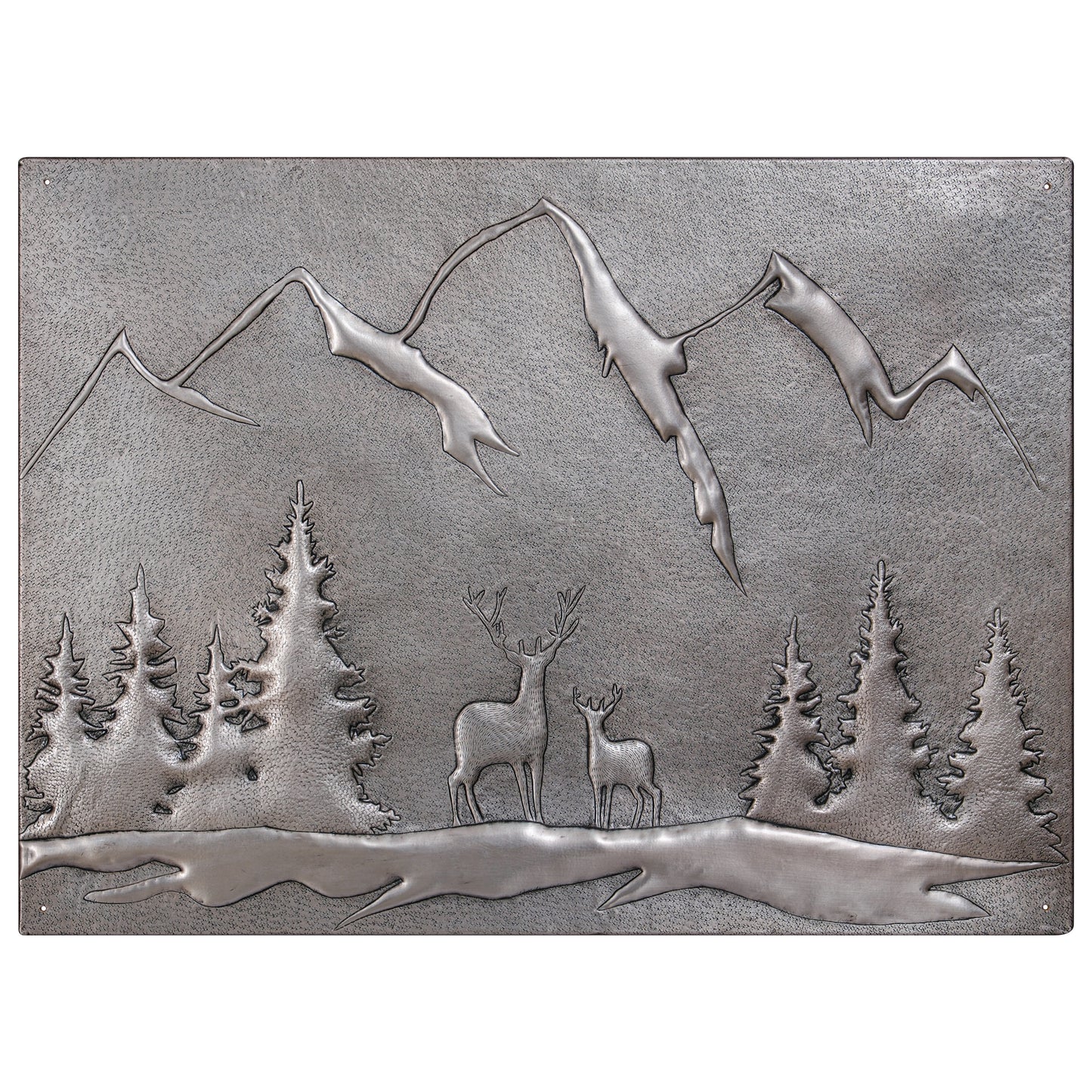 Gray Deer Copper Backsplash