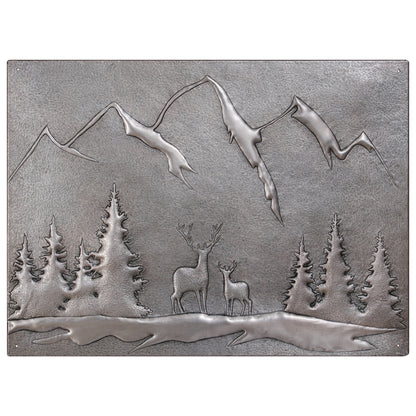 Gray Deer Copper Backsplash