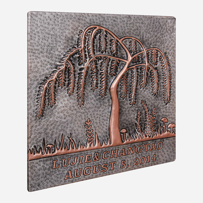 9th Anniversary Gift Willow Tree Backsplash