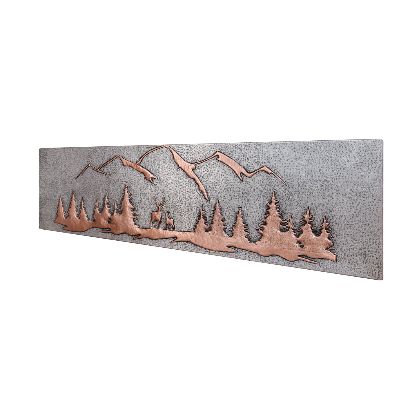Gray & Copper Deer Backsplash