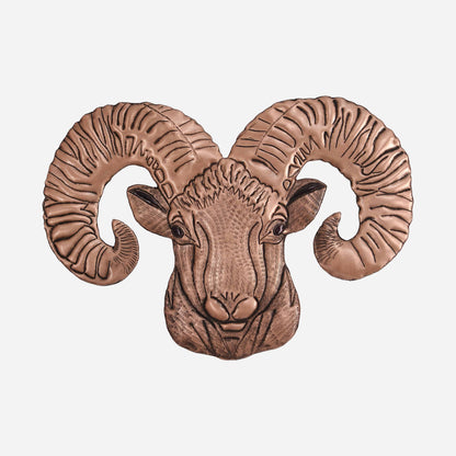 Bighorn Sheep Copper Wall Art