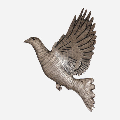 Pigeon Metal Wall Decor