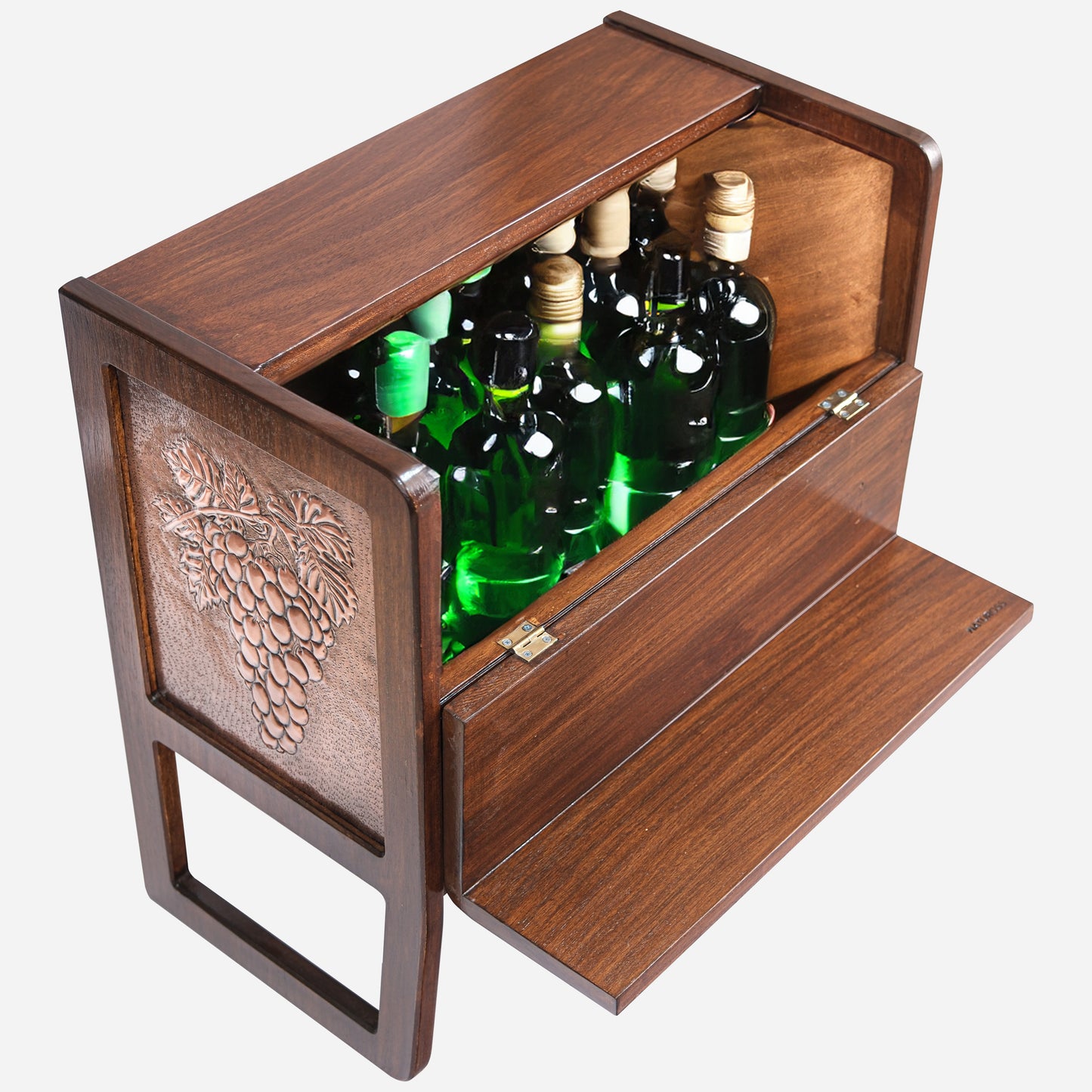 Copper Bar Cabinet