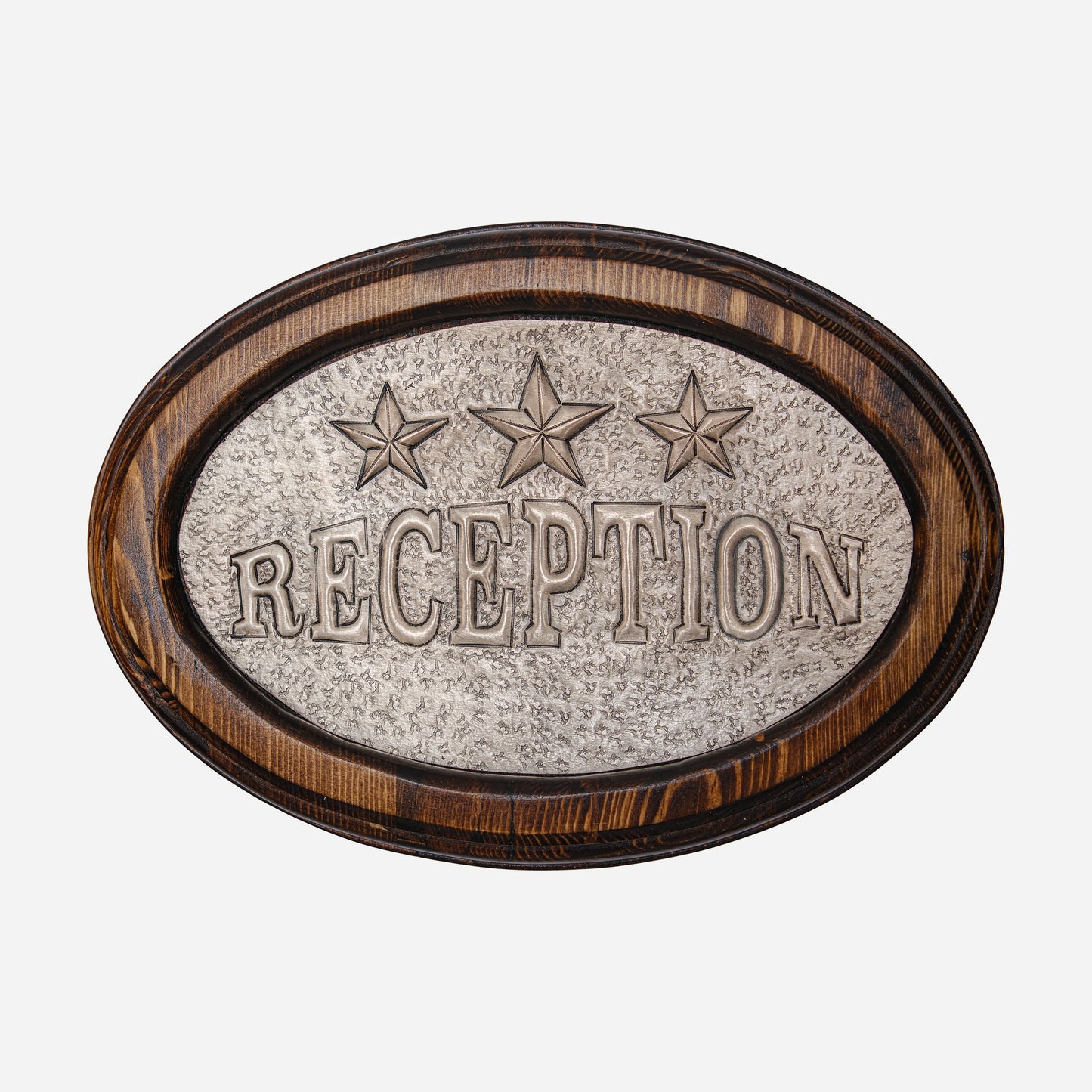 Copper Reception Sign