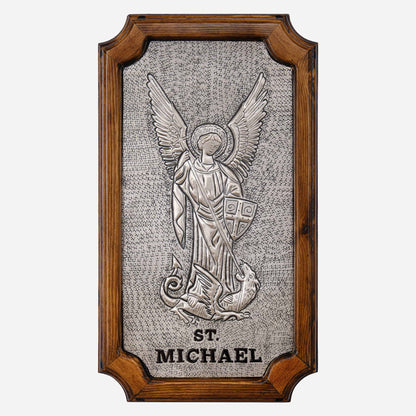 Saint Michael Copper Wall Art