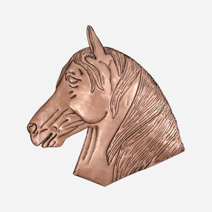 Horse Head Copper Wall Decor