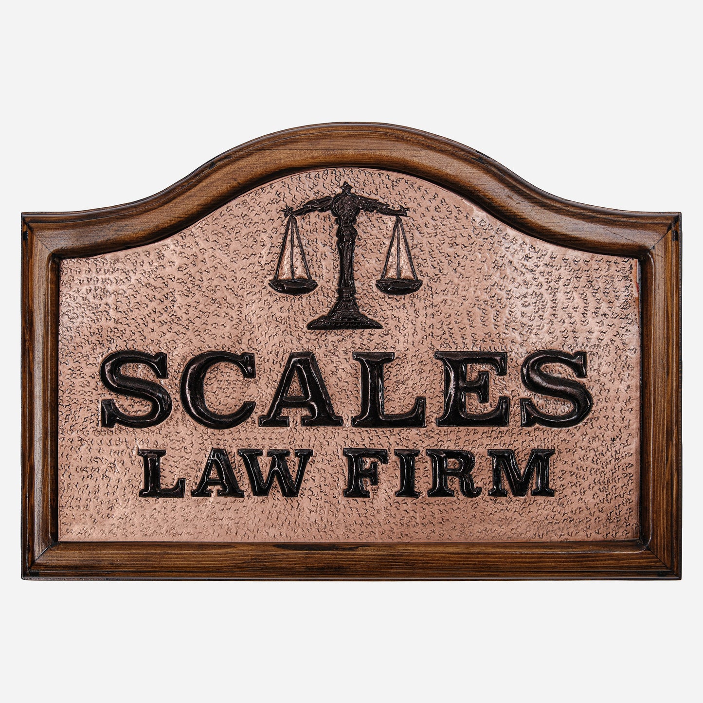 Copper Law Firm Sign