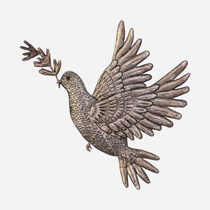 Dove Copper Wall Art