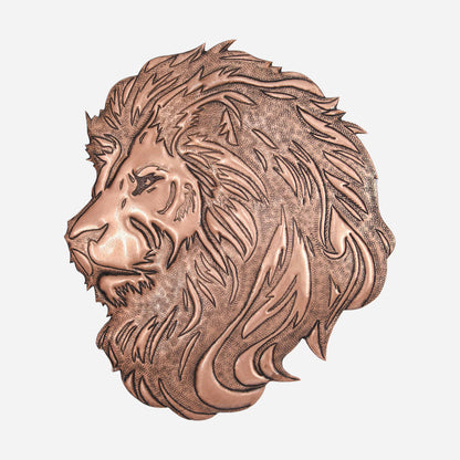 Lion Copper Wall Decor