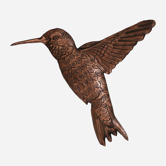 Hummingbird Copper Wall Art