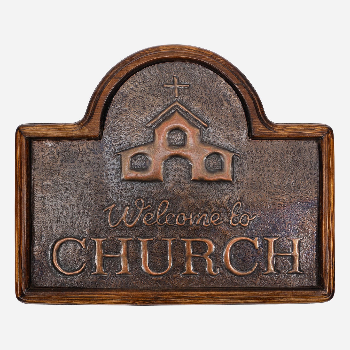 Welcome to Church Copper Sign