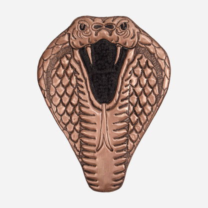 Copper Cobra Head Wall Decor