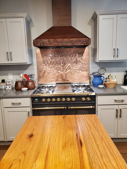 Eternal Tree Copper Backsplash - Natuross