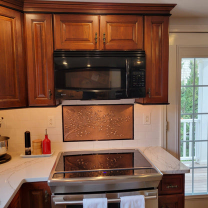 Kitchen Backsplash Tile Tree Branches