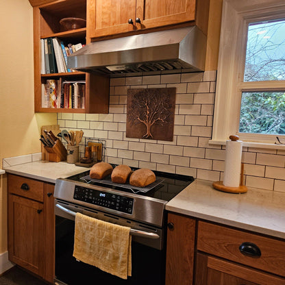 Copper Backsplash Panel (Tree of Life)