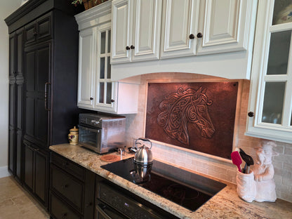 Horse Copper Wall Art — Portraits, Plaques & Signs