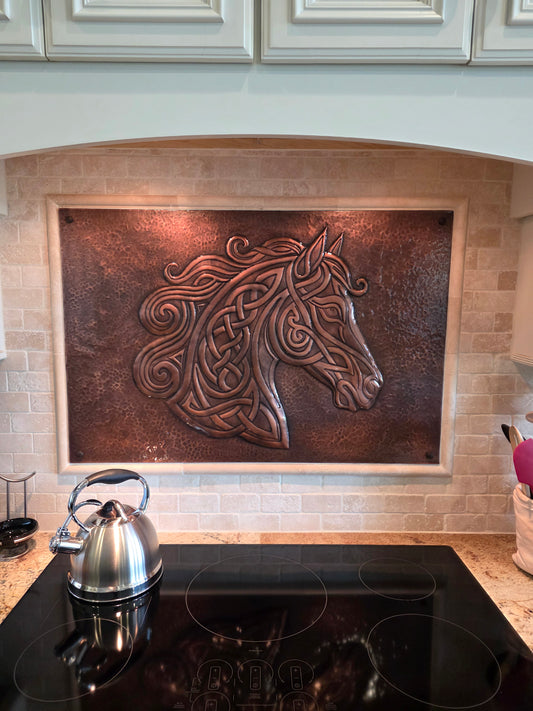 Horse Copper Wall Art — Portraits, Plaques & Signs