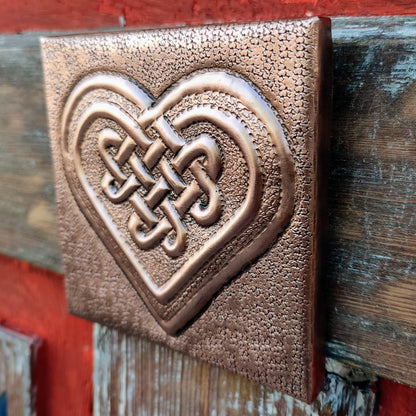 4x4 Copper Backsplash Tile | Handmade Kitchen Tiles - Natuross