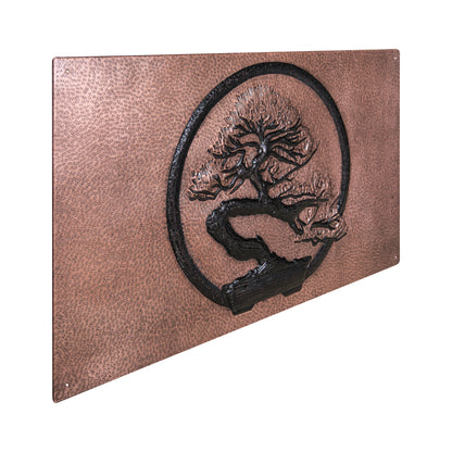 Bonsai Copper Backsplash
