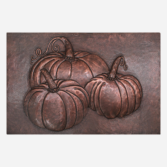 Pumpkins Copper Kitchen Backsplash - Natuross