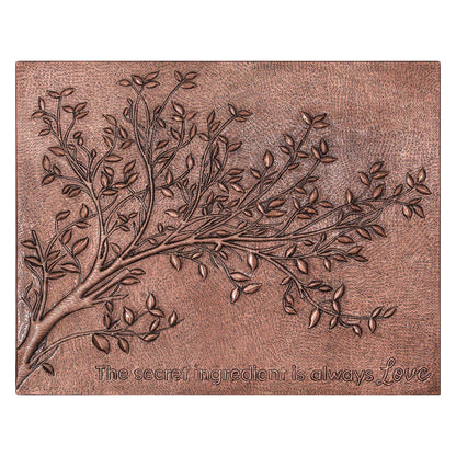 Copper Tree Branches Backsplash | Handmade Rustic Copper Kitchen Wall Art - Natuross