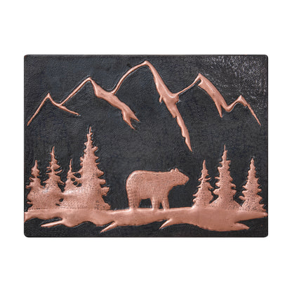 Black Bear Copper Backsplash