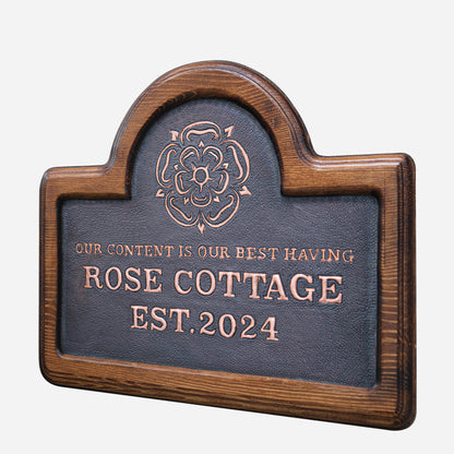 Copper Cottage Sign