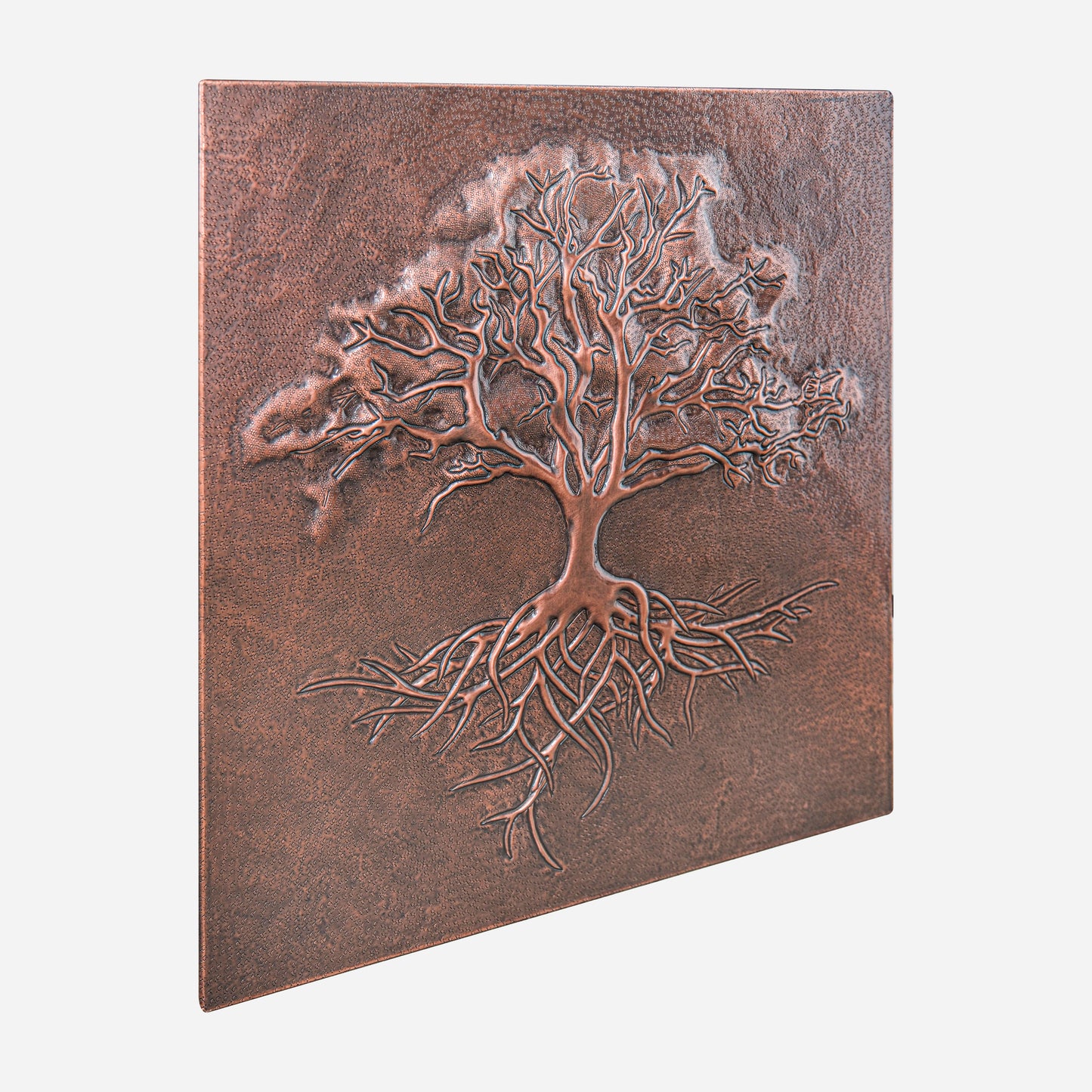 Tree with Roots Copper Kitchen Backsplash