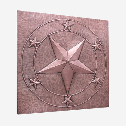 Texas Star Copper Backsplash Panel - Natuross