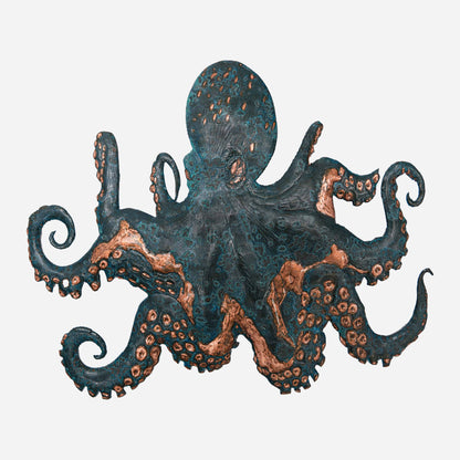 Octopus Copper Wall Art